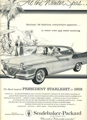 Studebaker president starlight - studebaker,