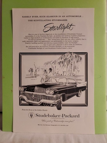 Advertisement 1950's