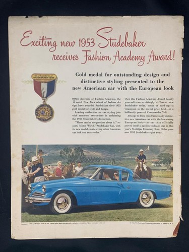 Magazine 1953 - ad*,